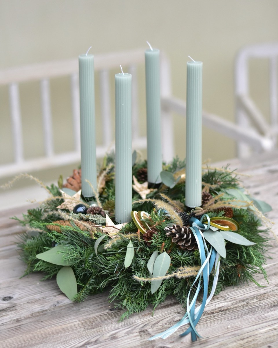 Advent je časem ohně, svíček a…adventních věnců!, Studio Evalofa