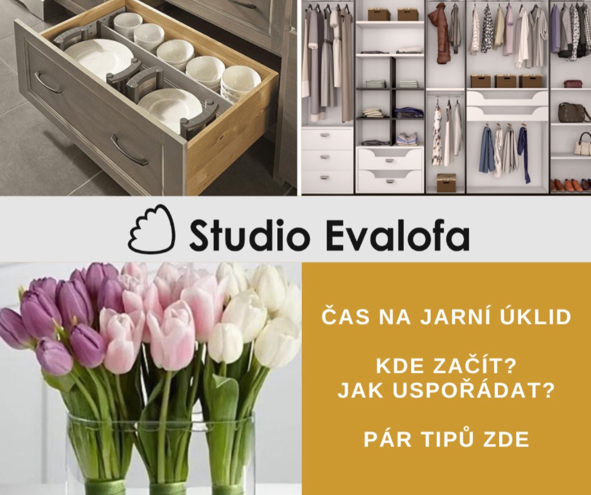 Jarní úklid v interiéru, Studio Evalofa